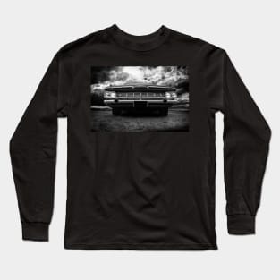 1959 Chevy Impala, black and white Long Sleeve T-Shirt